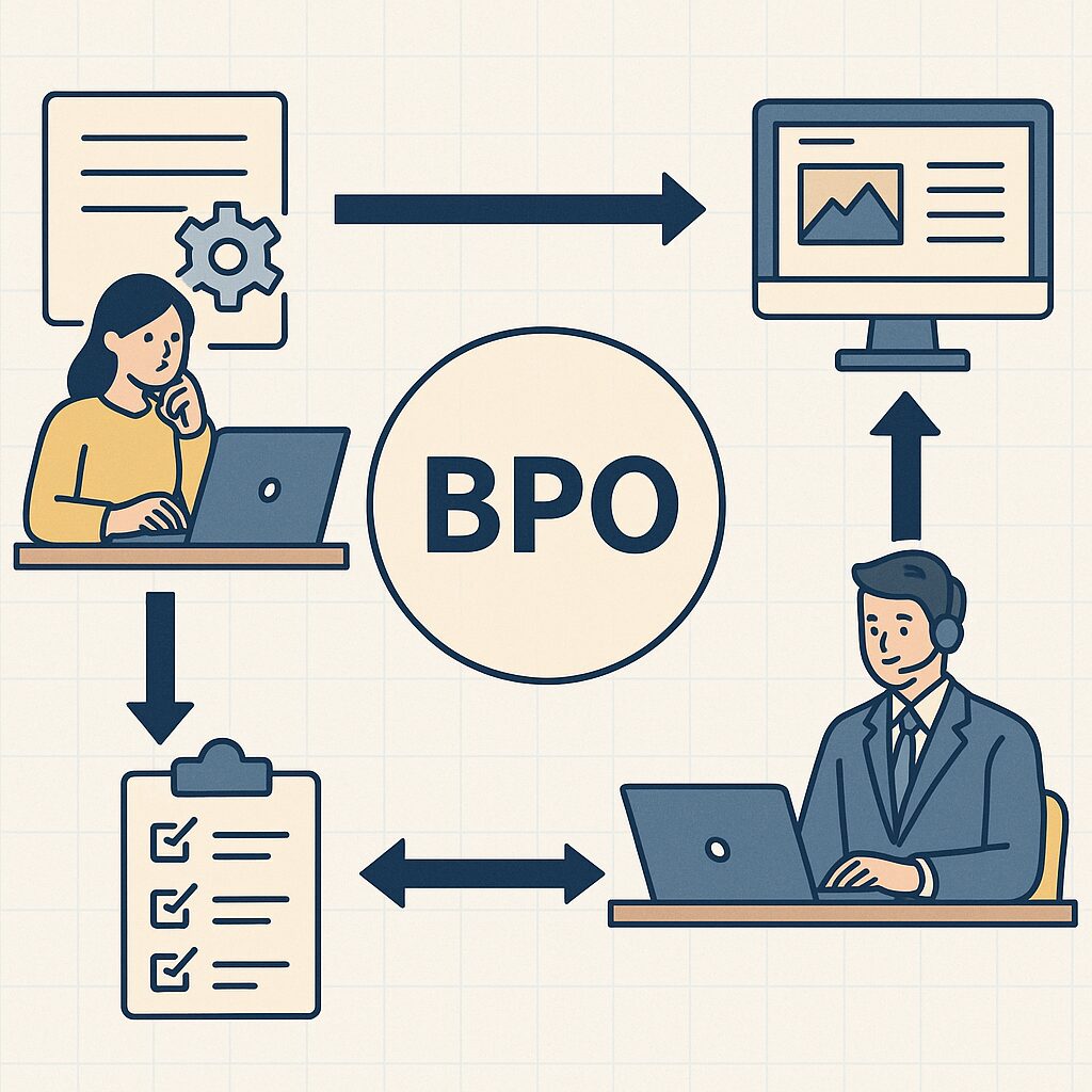 BPO（Business Process Outsourcing／ビジネス・プロセス・アウトソーシング）